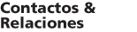 Contactos & Relaciones